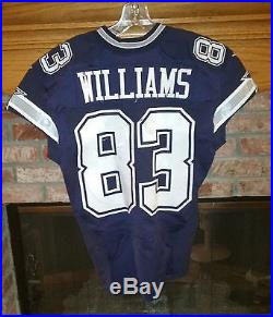 Dallas Cowboys Terrence Williams 2015 Game Worn / Game Used Jersey With Coa