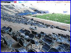 Dallas Cowboys Texas Stadium Seat Bottoms LOT of 24 Authentic with COA & PHOTOS