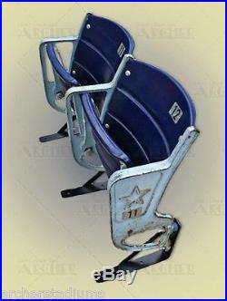 Dallas Cowboys Texas Stadium star logo authentic game-used stadium seat