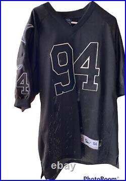 Dallas Cowboys Throwback Demarcus Ware Reebok Jersey Rare Blackout Size 54