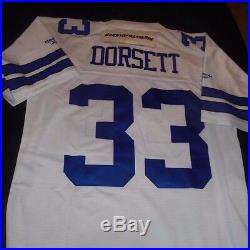 Dallas Cowboys Tony Dorsett Reebok NFL Vintage Authentic Jersey Large ADULT