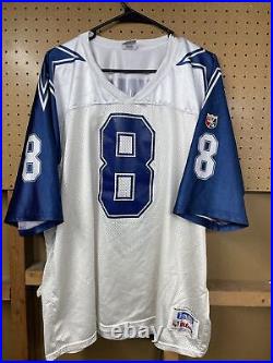 Dallas Cowboys Troy Aikman #8 NFL Jersey Wilson WS Team NFL Size XL/XXL VTG RARE