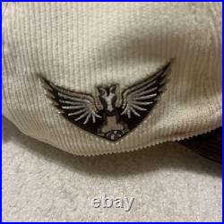 Dallas Cowboys True Brvnd Snapback Hat Tan White Corduroy NFL Rare Hard To Find