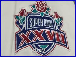 Dallas Cowboys Varsity Jacket Men's 3XL Blue 5x NFL Super Bowl Champs Lined