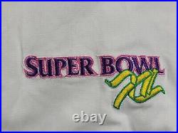 Dallas Cowboys Varsity Jacket Men's 3XL Blue 5x NFL Super Bowl Champs Lined
