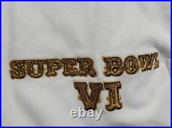 Dallas Cowboys Varsity Jacket Men's 3XL Blue 5x NFL Super Bowl Champs Lined