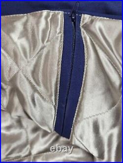 Dallas Cowboys Varsity Jacket Men's 3XL Blue 5x NFL Super Bowl Champs Lined
