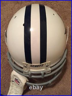 Dallas Cowboys Victor Butler game used throwback helmet. Steiner COA