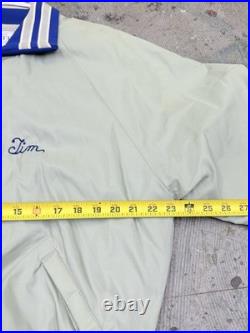Dallas Cowboys Vintage 1970s-80s Satin Bomber Jacket NFL Football Chain Stitch
