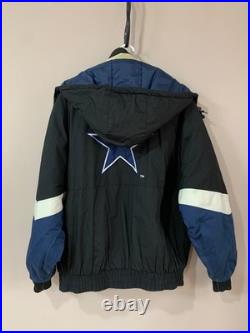 Dallas Cowboys Vintage 90s Zip Jacket NFL Pro Player Size L