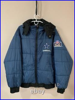 Dallas Cowboys Vintage 90s Zip Jacket NFL Pro Player Size L