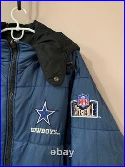 Dallas Cowboys Vintage 90s Zip Jacket NFL Pro Player Size L