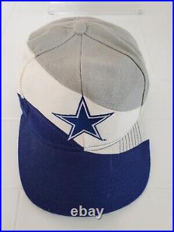 Dallas Cowboys Vintage Apex One White NFL Pro Line Snapback SUPER RARE Hat