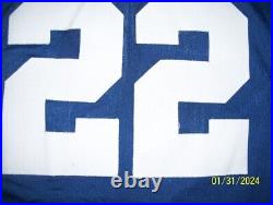 Dallas Cowboys Vintage Emmitt Smith NFL Jersey Size Large 1990 Ravens Knit