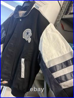 Dallas Cowboys Vintage Jeff Hamilton Leather Jacket Size XL