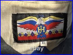 Dallas Cowboys Vintage Jeff Hamilton Leather Jacket Size XL