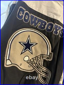 Dallas Cowboys Vintage Jeff Hamilton Leather Jacket Size XL