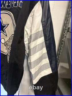 Dallas Cowboys Vintage Jeff Hamilton Leather Jacket Size XL