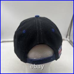 Dallas Cowboys Vintage Snapback Hat Black Dome Shark Tooth 90s Logo Athletic