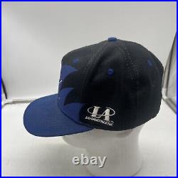 Dallas Cowboys Vintage Snapback Hat Black Dome Shark Tooth 90s Logo Athletic