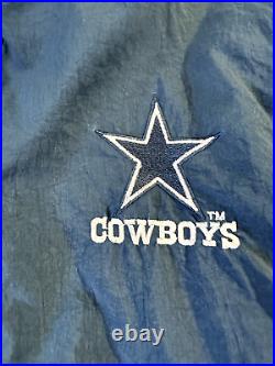 Dallas Cowboys Vintage Starter Jacket Classic Team Collection VTG Star Large L