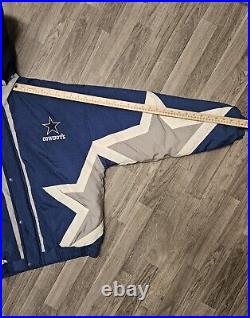 Dallas Cowboys Vintage Starter Jacket Classic Team Collection VTG Star M Fits L
