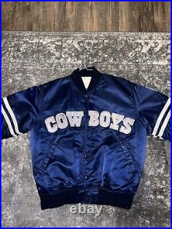 Dallas Cowboys Vintage Starter Jacket Medium Post Malone Style