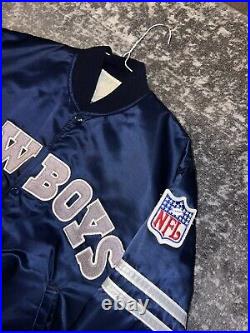 Dallas Cowboys Vintage Starter Jacket Medium Post Malone Style