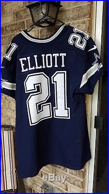 Dallas Cowboys Zeke Elliot Nike Navy Vapor Untouchable Custom Elite Jersey