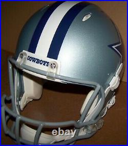 Dallas Cowboys fullsize Riddell Revolution football helmet