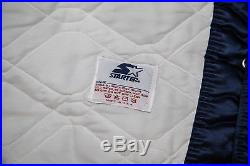 Dallas Cowboys mens jacket STARTER pro line NFL made in USA SIZE L VTG 80s