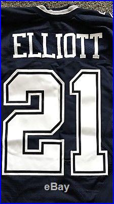 Dallas Cowboys not worn used Ezekiel Elliott authentic Nike game jersey Ohio