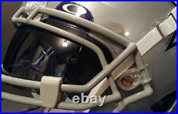 Dallas Cowboys team issued/game used helmet