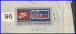 Dallas Cowboys vintage Chad Hennings 1996 Nike game issued jersey