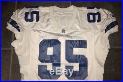 Dallas Cowboys vintage Chad Hennings 1996 Nike game issued jersey