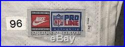 Dallas Cowboys vintage Leon Lett 1996 Nike game issued jersey stretch sleeves