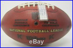 Dallas Cowboys vs Miami Dolphins NFL 2013 Hall of Fame GAME USED Football