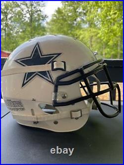 Dallas Cowboys white full size x-large Schutt helmet! READ DISCRIPTION