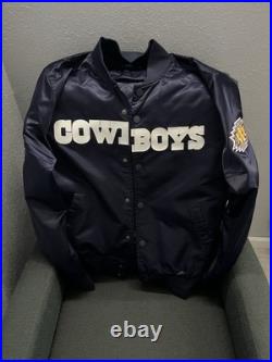 Dallas cowboys Leather Jacket medium Size