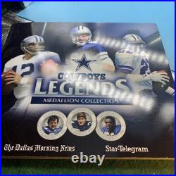 Dallas cowboys Legends Medallion Collection