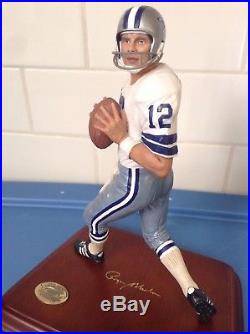 Danbury Mint Dallas Cowboys Roger Staubach /// Un-displayed