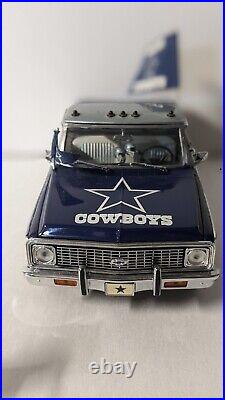 Danbury Mint Die Cast Dallas Cowboys Tail Gate Party Chevy Truck 124 Scale