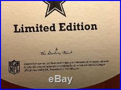Danbury Mint Lighted Texas Stadium NFL Dallas Cowboys Figure Figurine Rare