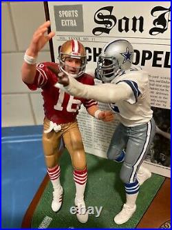 Danbury Mint San Francisco 49ers vs Dallas Cowboys / The Catch. Read