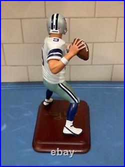 Danbury Mint Tony Romo. Dallas Cowboys with the C. O. A