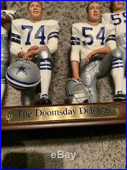 Danbury Mint-dallas Cowboys Doomsday Defense-excellent Condition! Very Rare! Coa