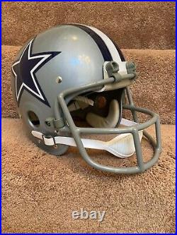 Danny White TK2 Style Dallas Cowboys Football Helmet Authentic Color Paint