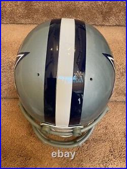 Danny White TK2 Style Dallas Cowboys Football Helmet Authentic Color Paint