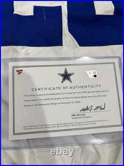 Daron Bland Dallas Cowboys Game Used Worn Jersey VS Vikings 12/14/25 Team COA