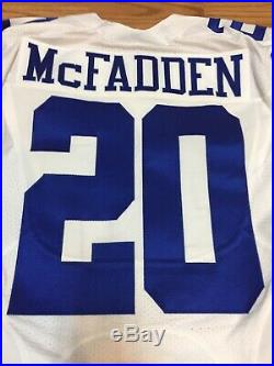 Darren McFadden Dallas Cowboys Game Issued Used Worn Jersey Raiders Arkansas
